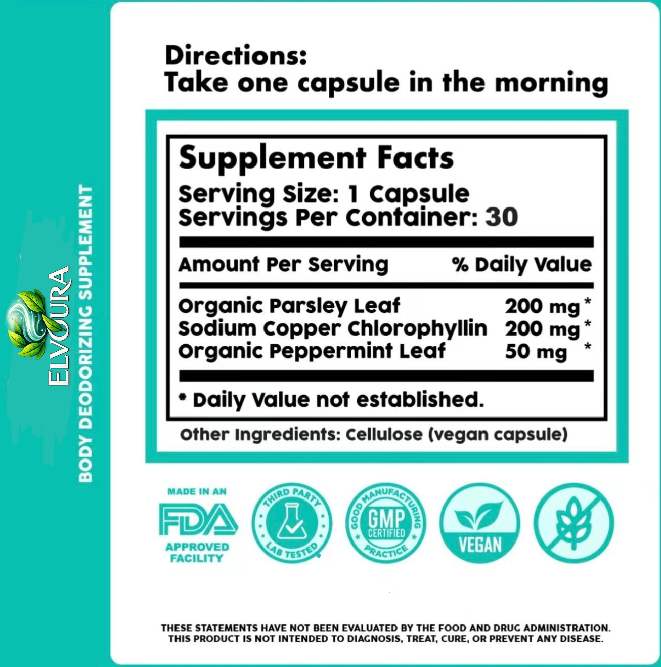 Elvoura Internal Body Deodorizer